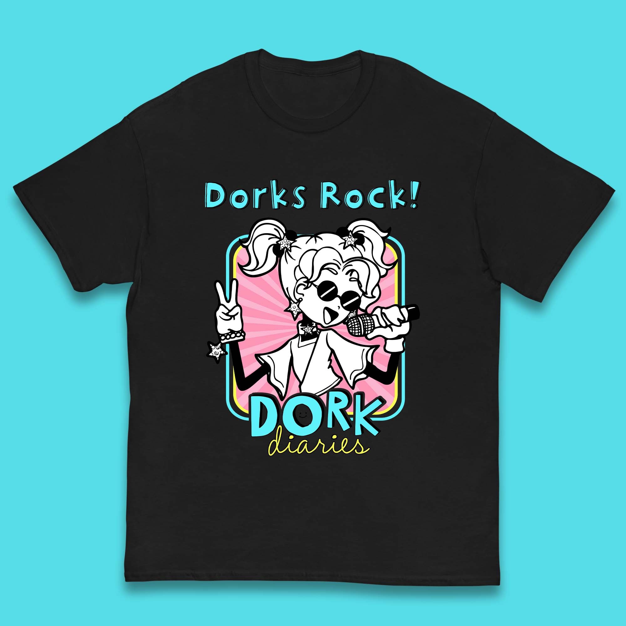 Dorks Rock Dork Diaries Kids T-Shirt 130