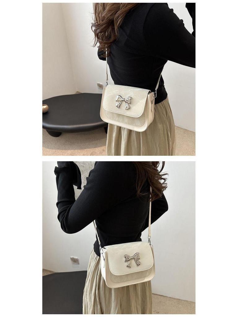 2025 Trendy Women's Versatile Crossbody Bow Bag – Chic, Compact, and Stylish