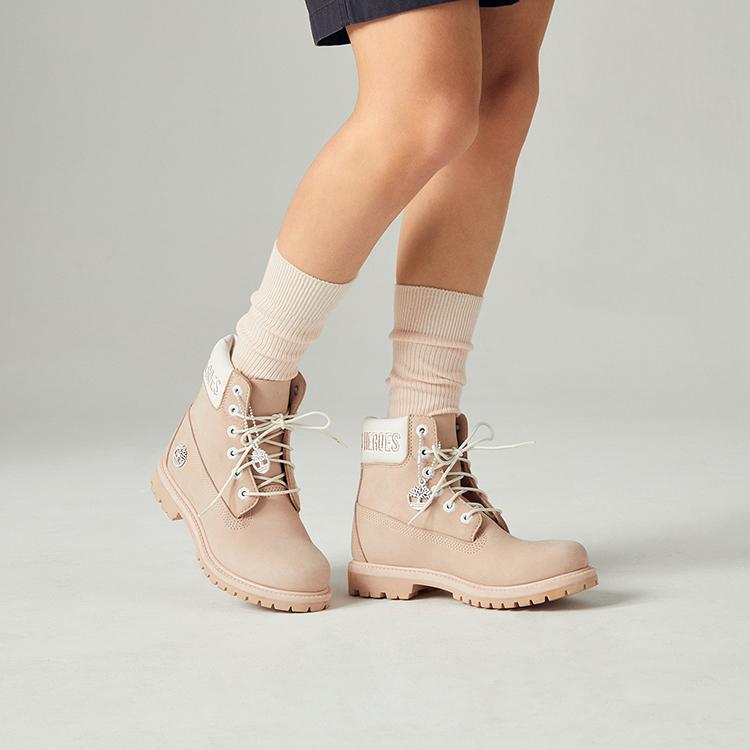 Timberland 6 Inch Comfortable Durable Waterproof Outdoor Boots Women boots Light-Pink A5U13W