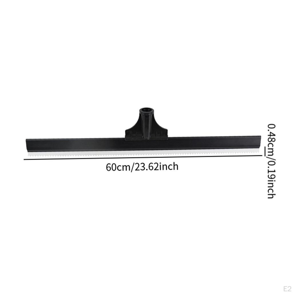 Epoxy Floor Squeegee Cement Coating Professional Flat Soft Rubber Rake Toothed Smooth and Efficient