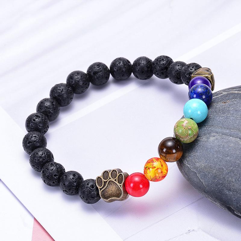 JYL TS Bracelet Yoga  Paw Heart Design Cute Enhances Joy & Positive Energy