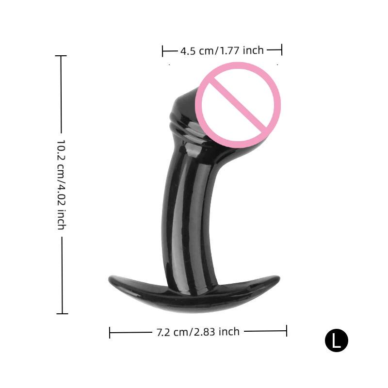 Safe Tpe Anal Plug Butt Plug Unisex Sexy Buttplug Big Dildo 4 Different Size Prostate Massager Adult Sex Toys For Men/Women