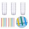 Sturdy Resin Measuring Cup Set Easy Cleaning Multipurpose Crafting Tool for Enthusiasts