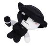 7.9 Inch Artful Plush Soft Stuffed Game Collectible Doll Black White Gaming Character Stuffed Plush Toy