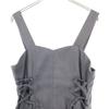 Beauty products FUN No sleeve Long dress F Charcoal gray Women Used