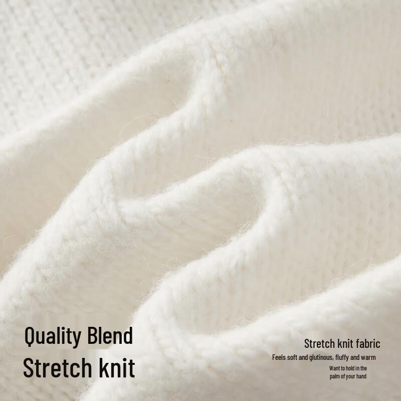 Semir Damen Welpen Jacquard Toggle Strickjacke