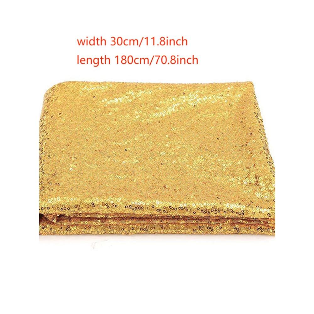1pc 180*30cm Sequin Table Runner, Back To School Valentine Day