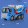 Large Simulation Engineering Mixer Truck Model Inertia Transporter Concrete Cement Truck Light Music Children Toys Gift