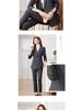 Women's Striped Suit Set 2025: Spring/Autumn Formal Professional Attire