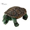 Cute Desktop Micro Landscape Decorations Climbing Turtle Flower Pot Huggers, Resin Animal Figurines for Planter Realistic Statues Pots Edges,