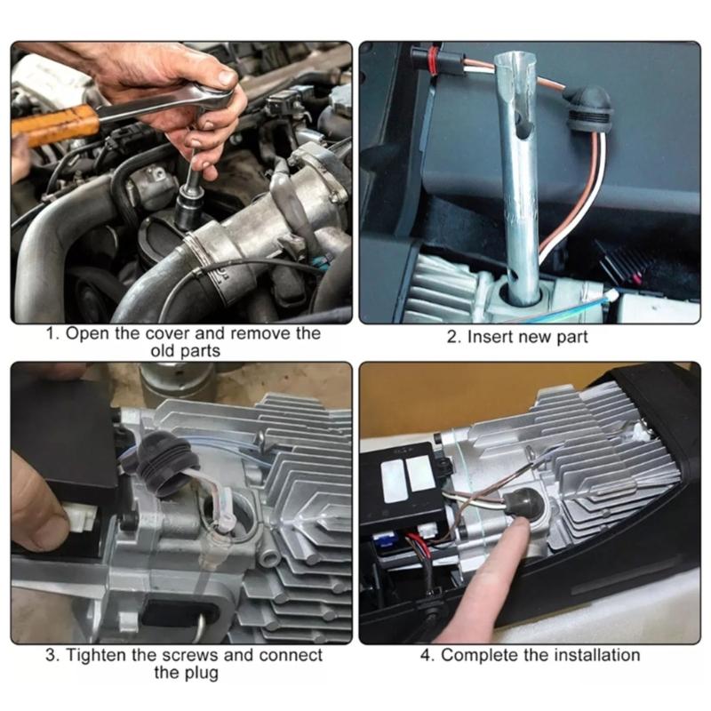 Glow Plug Repair Kit for D4 Fuel Metering Pump Heater Glow Plug Repair Parking Heater Maintenance Easy Installation