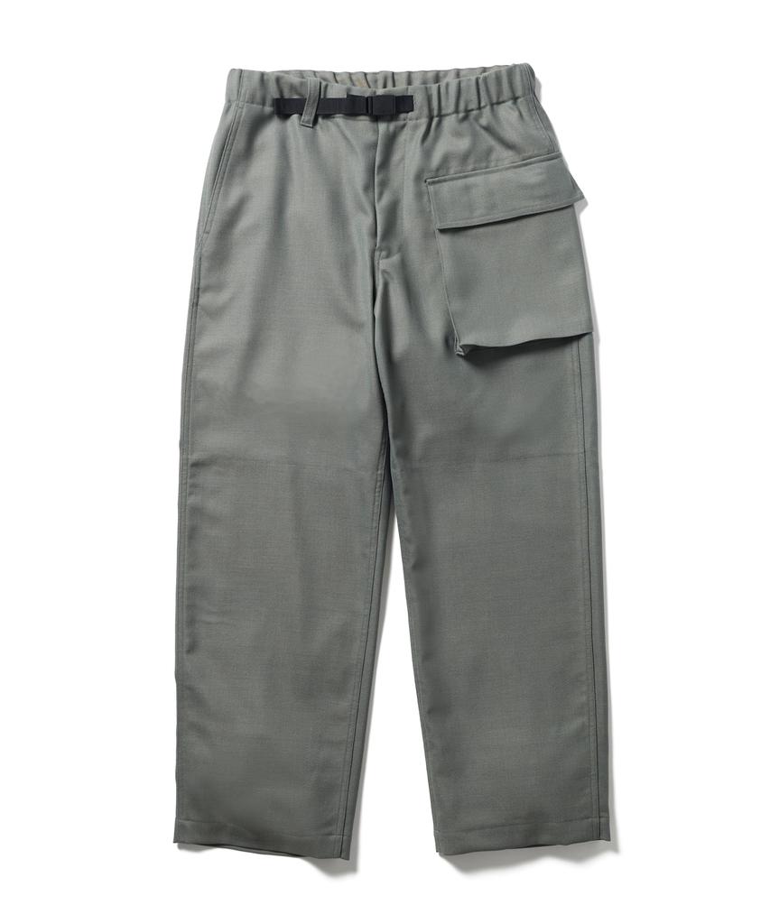 Snow Peak Hybrid Wool Utility Pants and Light Size L PA-25SU102, Men's Women's, Olive,