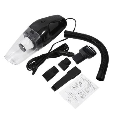 Useful 12V 120W Portable Handheld Wet & Dry Auto Car Vacuum Cleaner With 5m Cable (Black)