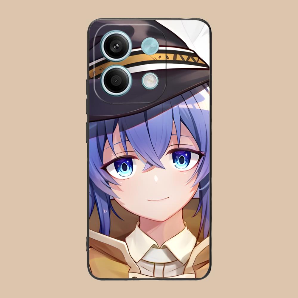 Mushoku Tensei Roxy Mobile Phone Case for POCO F7 F6 F5 F4 F3 F2 Pro GT C75 C71 C65 C61 C40 Pro Ultra Colorful Printing Cover