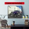 Kenworth 5D Diamond Painting Round Diamond Rhinestones Mosaic Diamond Embroidery Wall Paintings Rhinestones Gift Frameless