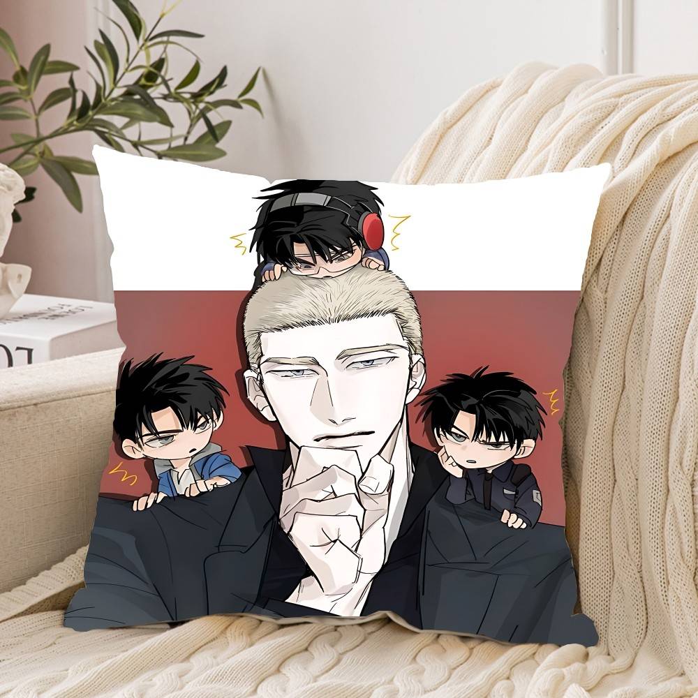 Bl S-Shutlines Pillow Case Cushion Cover Soft Cute Throw Pillow Case For Car Sofa Pillowcase Polyester With Zipper