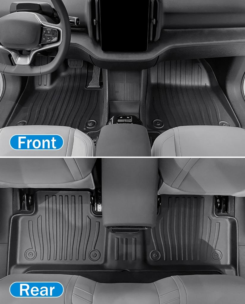 3D TPE Floor Mats For 2025 2025 Volvo EX30 All Weather Floor Liners Heavy Duty Trunk Mats Floor Carpets