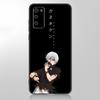 Funda de moda con diseño de anime Kaneki Ken de Tokyo Ghoul para Samsung Galaxy A12, A02S, A22, A32, A52, A72, A71, A51, A41, A31, A21, A11, A50, A70, A10S, A20S
