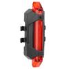 Bicycle 918 Tail Light USB Charging Night Riding Safety Warning Light Outdoor LED LightRed