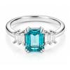 European and American New Diamond Twist Ring Couple's Ring Simple Fashion Ladies Jewelry Brilliant Exquisite Ladies Ring