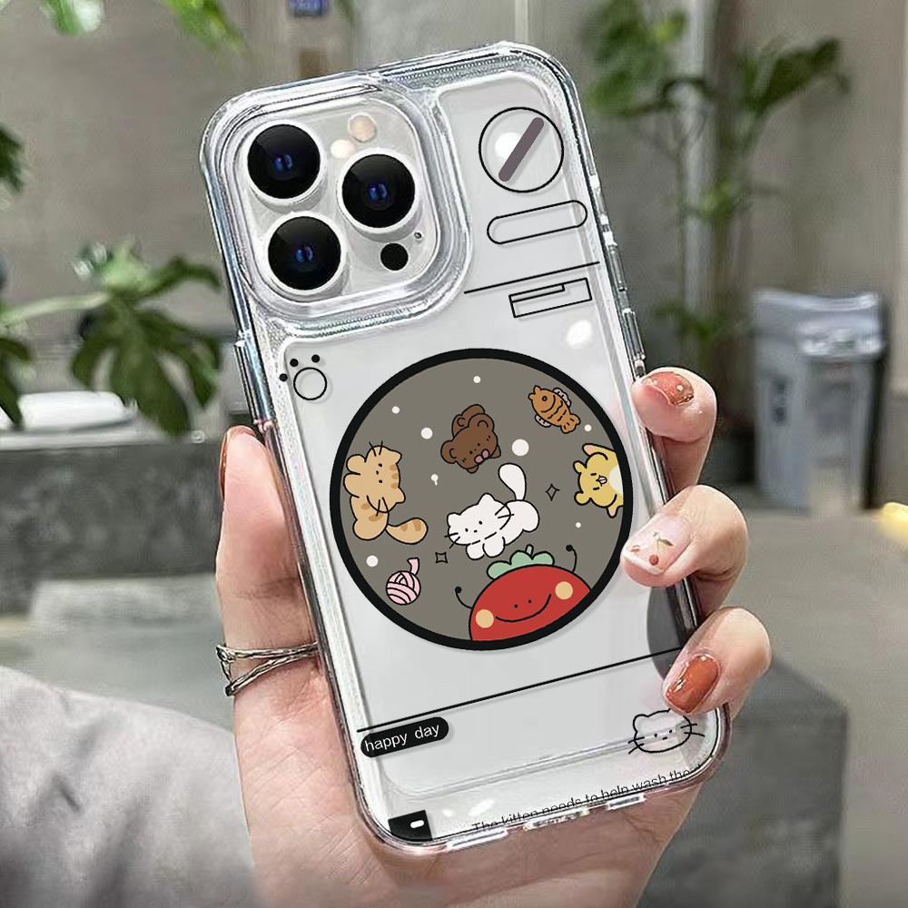 Drop-Proof Phone Case for iPhone 11 12 13 14 15 16 iPhone 14 15 16 Pro Max Samsung A16 A35 A36 A54 A55 S25 Xiaomi 11T Space Shell