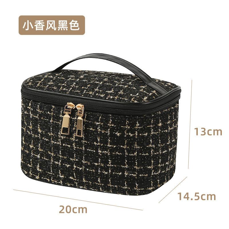 

Ins, Makeup Bag, High-end, Storage Bag, Women s, Large Capacity, Portable, Travel Cosmetics, Toiletries Bag