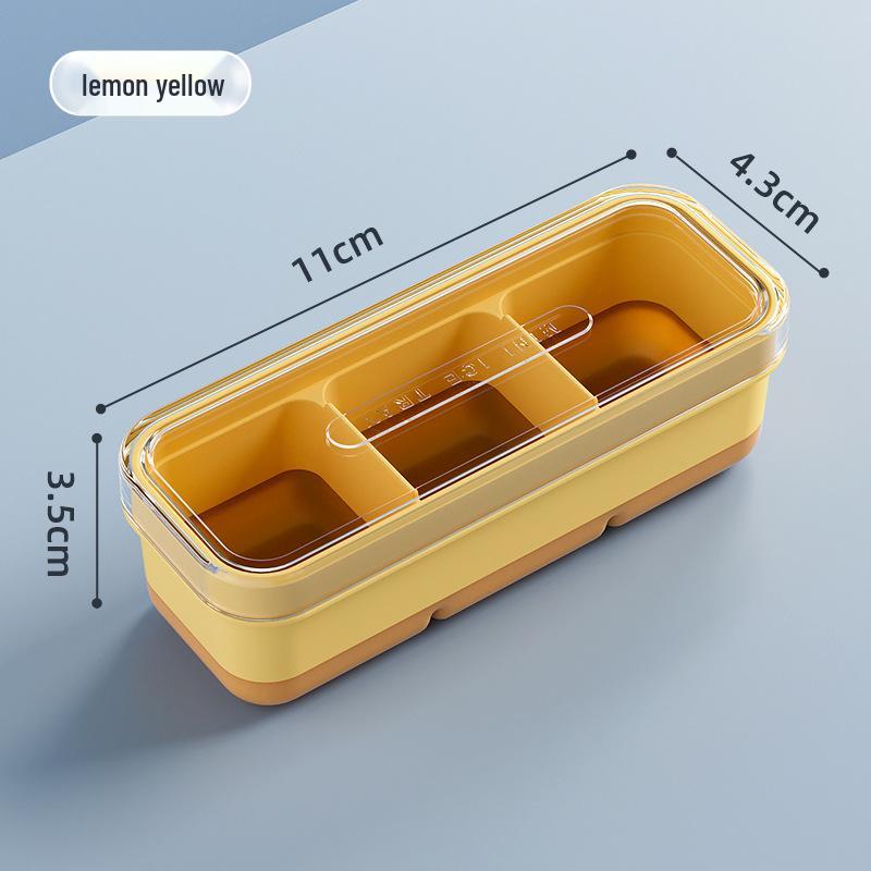 Mini Silicone Ice Cube Tray with Lid - Household Ice Mold for Freezing Ice Cubes