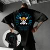 One Piece Pirat King Anime T Shirt Men Women Cotton Short Sleeve Tee Streetwear Casual Tops Manga Graphic Tee 2026 Summer Y2k