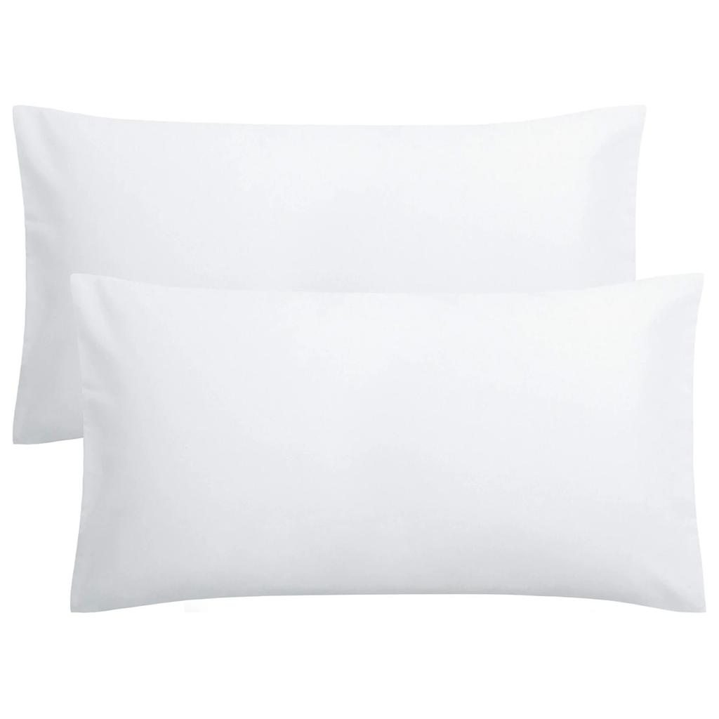 Zestaw poszewek na poduszki 2 szt. Szczotkowana mikrofibra Miękkie Niegniotliwe Odporne na blaknięcie Poszewki na poduszki z zakładką kopertową do domu/hotelu