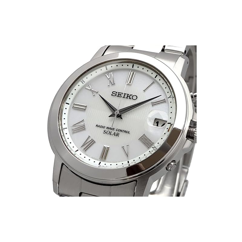 [Seiko Watch] Seiko Selection Men's Solar Radio-Controlled Watch SBTM189