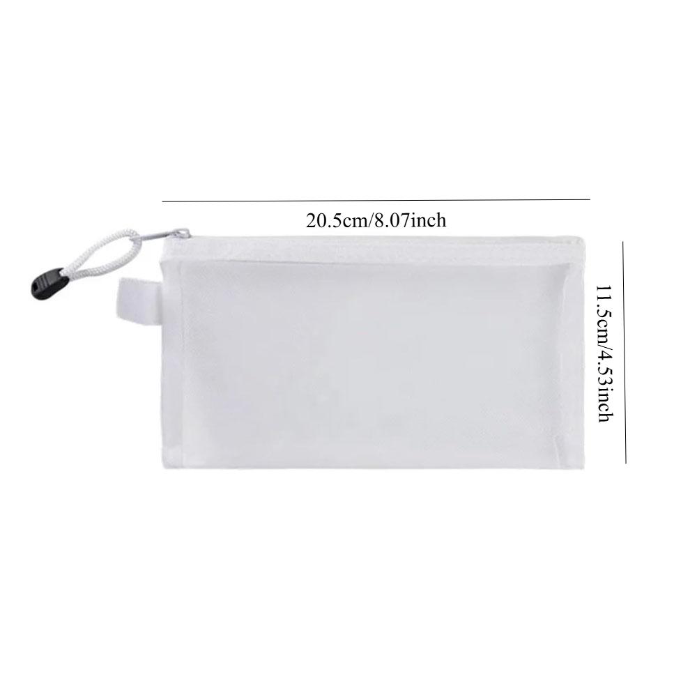 A6/A5/A4 Storage Bag | Puzzle Classification Zipper Mesh Bag, Transparent Box File Hanging Bag