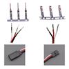 10 Pair Servo Plug Female/Male Extension Connector Receiver Plug Signal Transmission Lock and Pin Set For Futaba JR