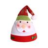 Christmas Creative Gold-stamped Santa Hat Christmas Party Decoration Cartoon Brushed Santa Hat