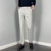 Autumn and summer thin drape casual pants men's business light dress men's suit pants slim long pants