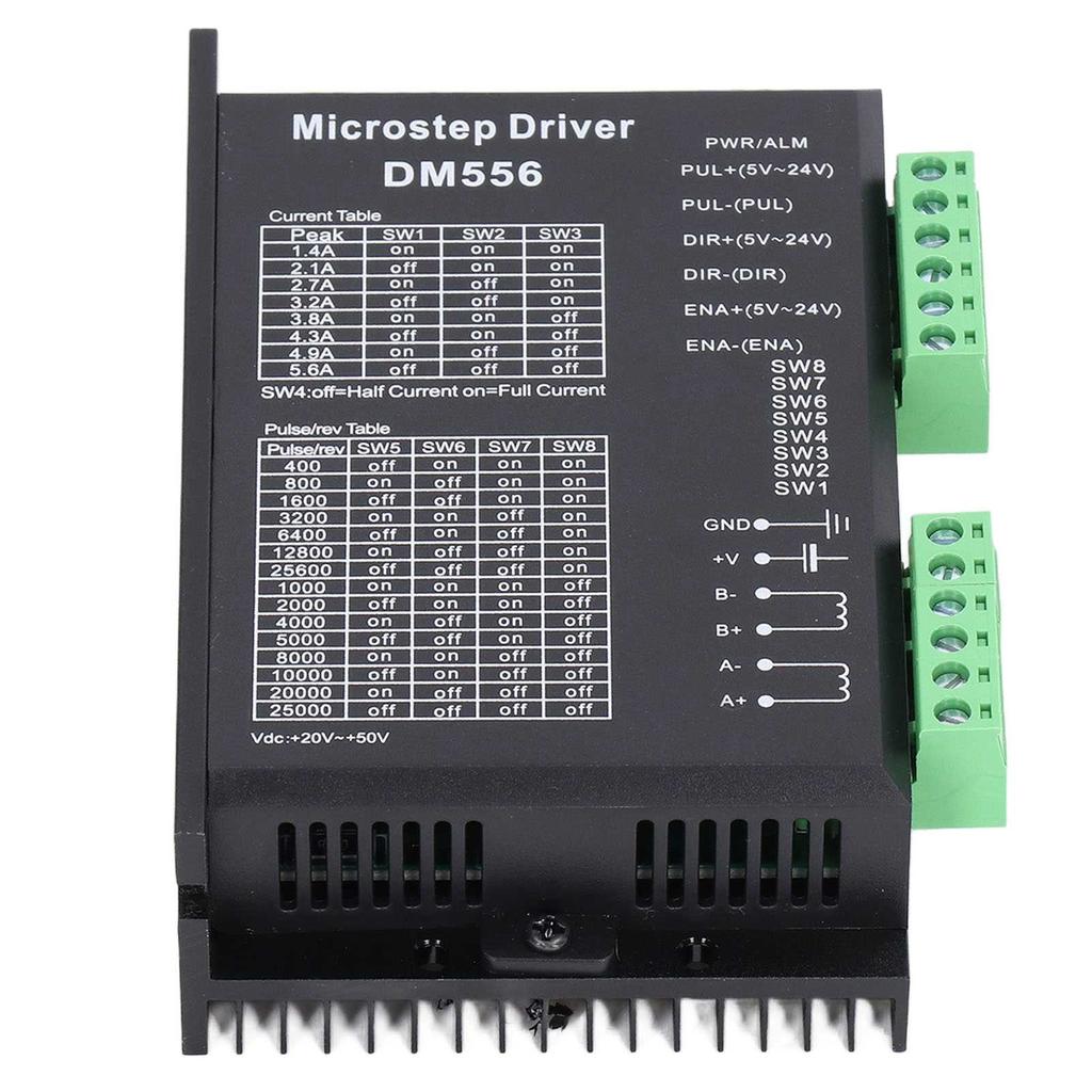 Microstep Driver Digital for 57 86 NEMA23 NEMA34 Stepper Motor Controller 2 Phase 5.6A DM556