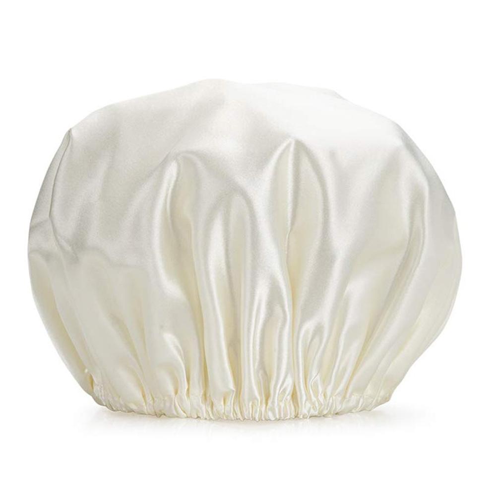 Eva Shower Cap Solid Color Shower Cap Elastic Shower Cap
