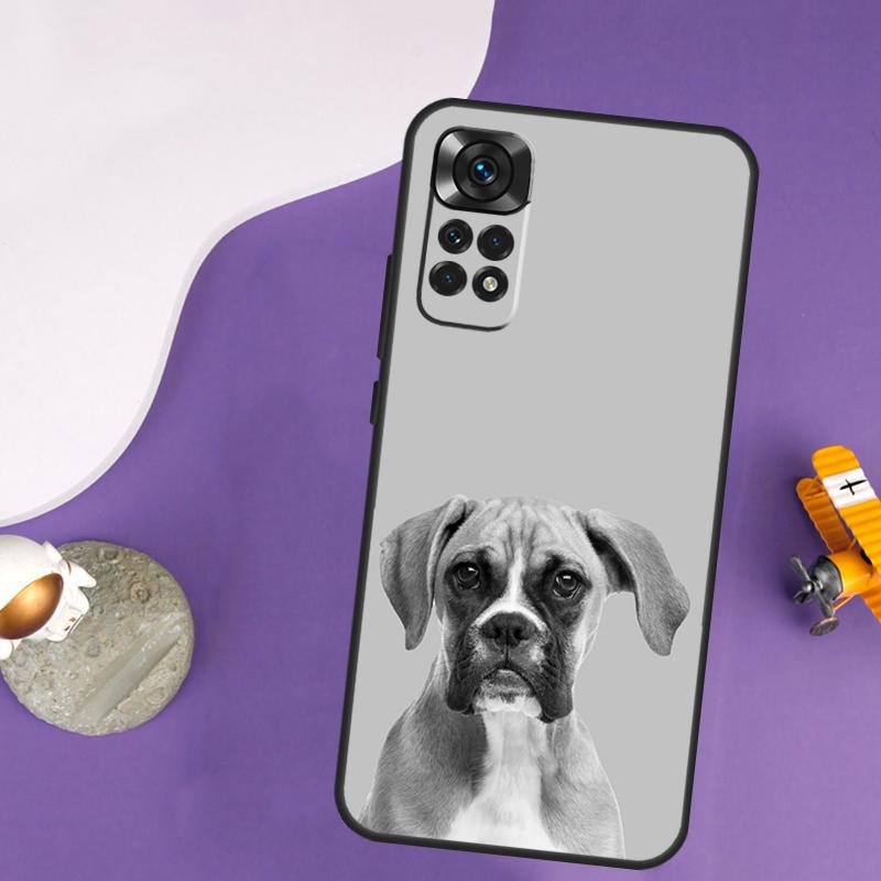 Boxer Dog Puppy Case For Xiaomi Redmi Note 14 13 Pro 12 9 10 11 Pro 10S 11S 12S Redmi 14C 13C 10C 12C Cover