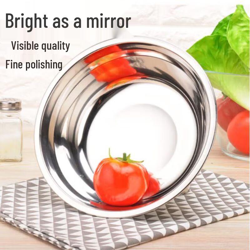 Minai Thickened 201 Stainless Steel Multi-purpose Bowl Set