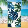 1pc Microfiber Large Microfiber Beach Towel Tropical Leaves Quick Dry Sand Free Lightweight Travel Pool Fitness Bath Swimming