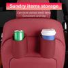 Universal Stable Car Side Door Cup Holder Auto Seat Back Drink Coffee Cup Organizer Waterproof Wear Resistant Storage Bag