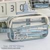 Cute Cheese Pencil Case: High Capacity, Multi-layer Stationery Bag for Students