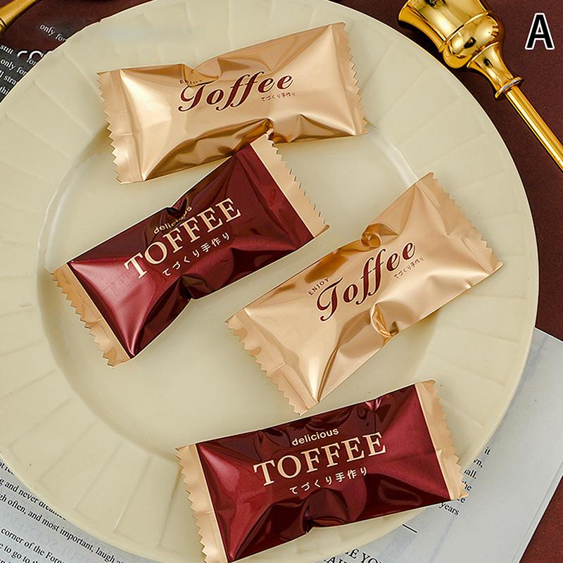 

100 шт. 4*9 см Одноразовые Утолщенные Пакеты для Сахара для Кофе Выпечка Сделай Сам Ручная Карамель Ириски Шоколад Запайка Упаковка