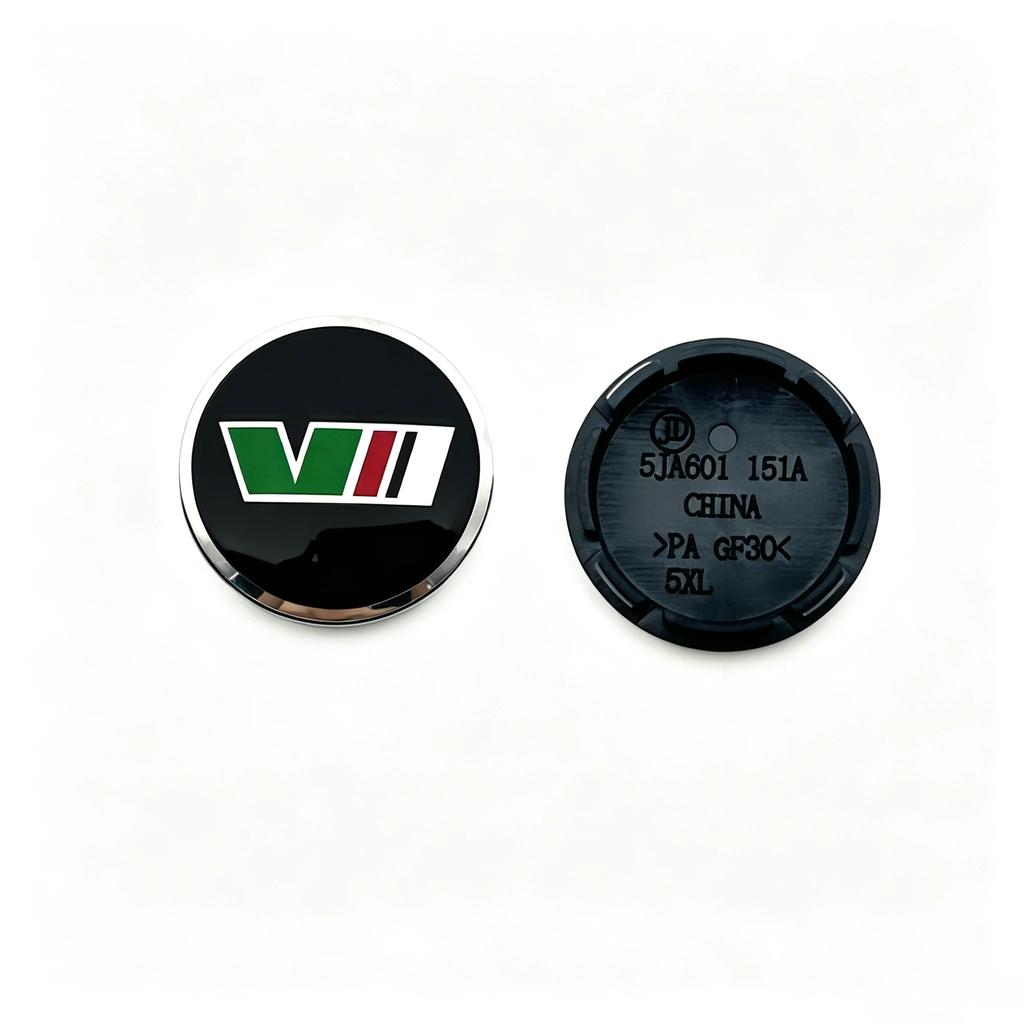 Car Sticker 4Pcs 56mm 65mm Wheel Center Caps For Skoda V VRS Octavia Rapid Fabia Superb Plastic Car Wheel Hub Covervrs