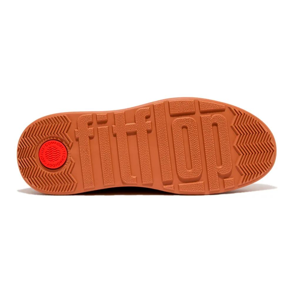 Fitflop F-Mode Suede Flatform Zip Ankle Buty