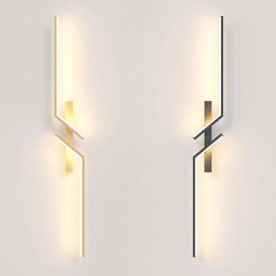 Modern Creative StripMinimalist Bedroom Bedside Wall Sconce Led Lights Living Room TV Sofa Background Wall Lamp