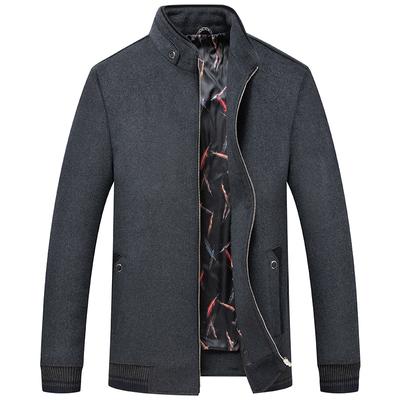 Cappotto di Lana da Uomo Autunno e Inverno Cappotto di Lana alla Moda Non Stiro Taglia Grande Abbigliamento da Uomo