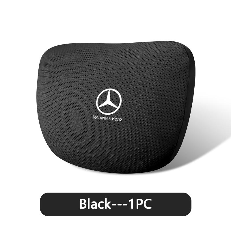 ILY2   Car Headrest Comfort Adjustable Breathable Pillow Protector Neck For Mercedes Benz CLK GLC W212 C200 C300 W203 W205 W169 W176