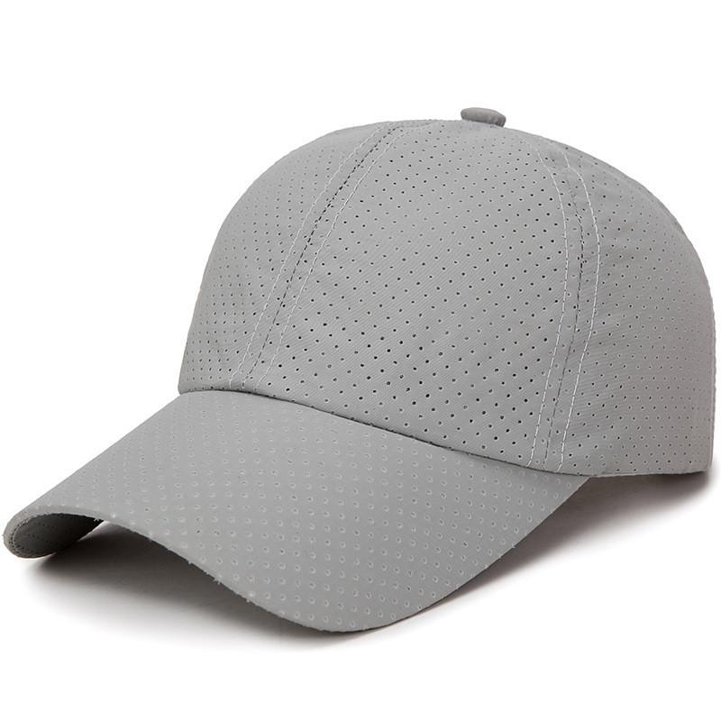 Baseball Mesh Cap Peaked Caps Breathable Fabric Sport Sunhat Trendy Casual Gift