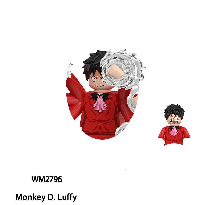 The Latest Building Blocks Japan Anime Bricks Dolls Mini Action Toy Figures Assemble Blocks Children Gifts Anime Figure