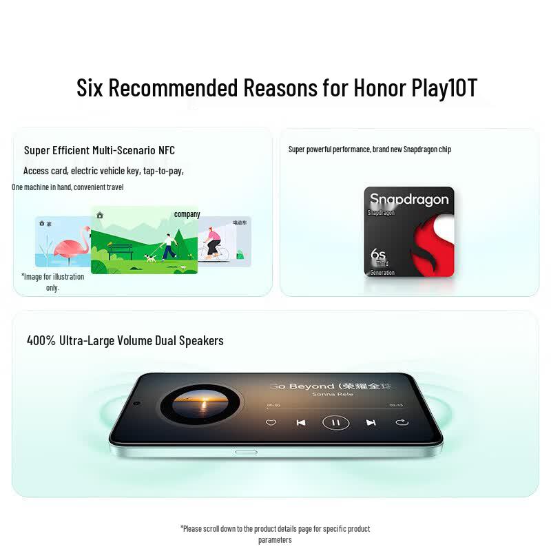 Honor Play 10T 5G AI Smartphone (CN Version)